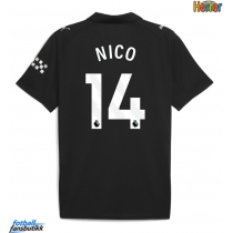 Manchester City Nico Gonzalez #14 Bortedrakt 2025-26 Kortermet